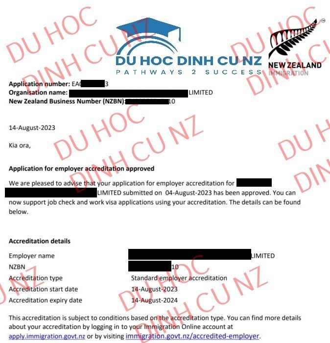 Đăng ký Accreditation thành công cho công ty khách hàng đặc biệt