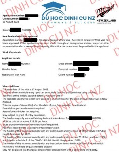 Anh thợ sơn nhận AEWV 3 năm cùng vợ và con cái sang NZ