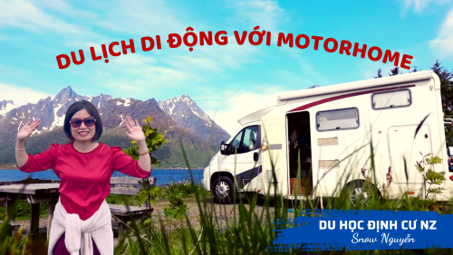 Du lịch di động vòng quanh New Zealand bằng xe Motorhome