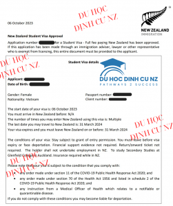 Student Visa 5 năm cho học sinh học tập tại New Zealand