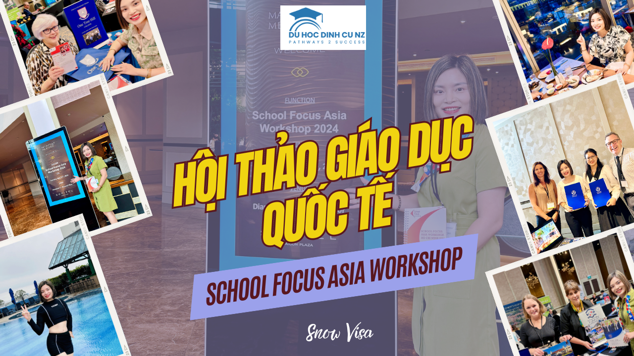 Snow Nguyễn tham gia Hội thảo Giáo dục Quốc tế School Focus Asia Workshop 2024