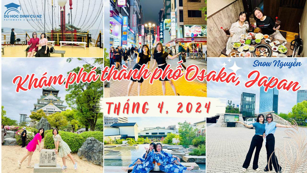 5 ngày khám phá tất tần tật thành phố Osaka, Nhật Bản