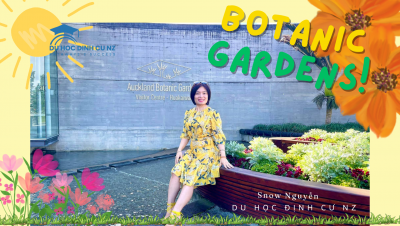 Ngày cuối tuần khám phá vườn bách thảo Botanic Gardens ở Auckland