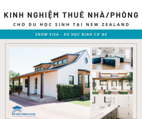 Kinh nghiệm thuê nhà/phòng dành cho du học sinh New Zealand đầy đủ nhất