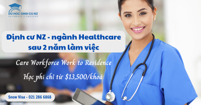 Định cư sau 2 năm làm việc với khóa học Healthcare Level 4 và Level 7